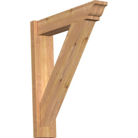 Traditional Smooth Traditional Outlooker, Western Red Cedar, 5 1/2W X 24D X 28H